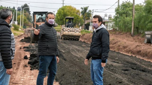 Paraná: avanzan las mejoras en calle Garrigó