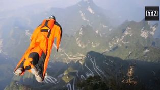 El hombre volador murió mientras practicaba wingsuit