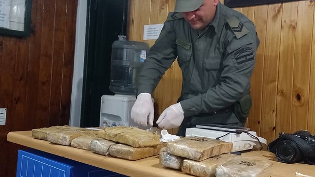 Llevaban 14 kilos de marihuana en un colectivo