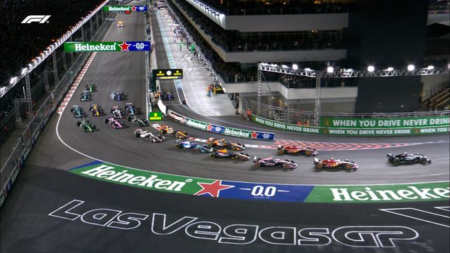 Largada del GP de Las vegas