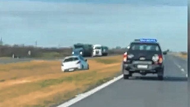 Revelan qué le paso al hombre que manejaba a contramano por la autopista Santa Fe - Rosario