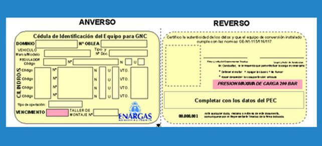 La Tarjeta Amarilla de GNC ahora deber&aacute; ser renovada por una de color celeste