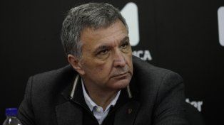 El presidente de Newells, Ignacio Astore.