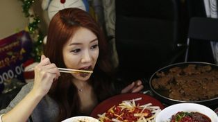 Una mujer coreana gana 9.400 dólares sólo por comer