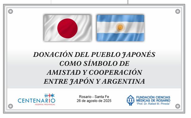 El Hospital Centenario recibe equipos e instrumentos donados por el gobierno de Japón