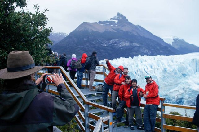 El glaciar Perito Moreno