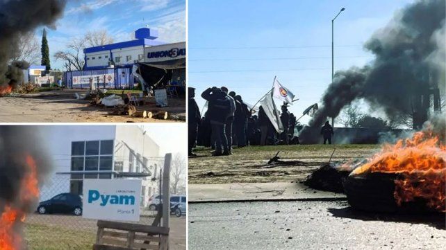 Son unos 120 trabajadores despedidos de UniónBat y Laboratorios Pyam