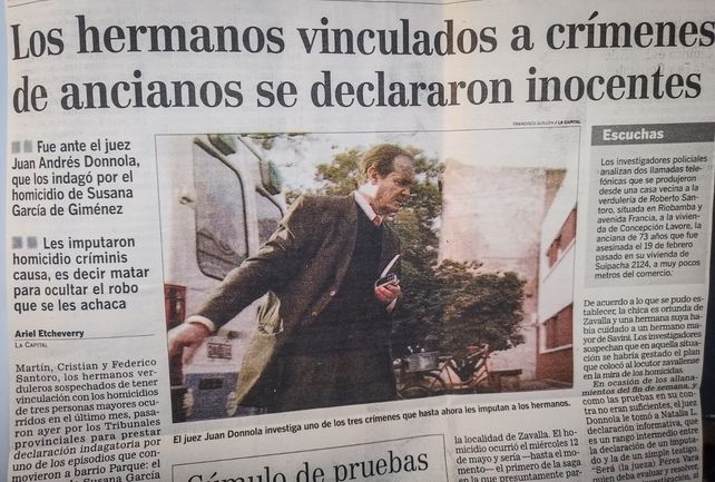 A 15 años del crimen que inauguró una saga de asesinatos de ancianas en el barrio Parque