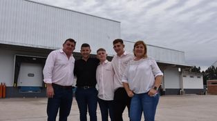 Concretado. Los Tomasello cumplieron el sueño de sus antecesores.