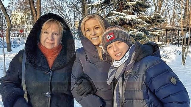 La última foto. En el 2019 se encontraron en Kiev