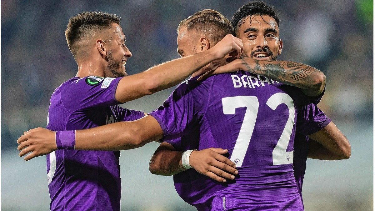 Maillot Fiorentina Conference League – Gonzalez, Taille L, Fabriqué En Italie