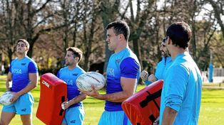 El rosarino Emiliano Boffelli jugará de wing en Los Pumas frente a los All Blacks.