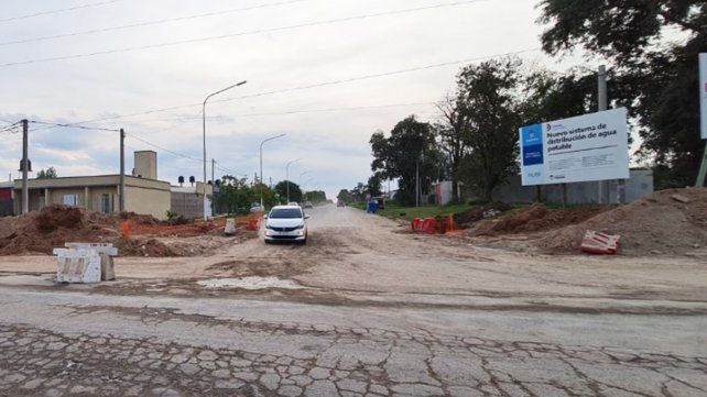 Por obras en avenida Zanni