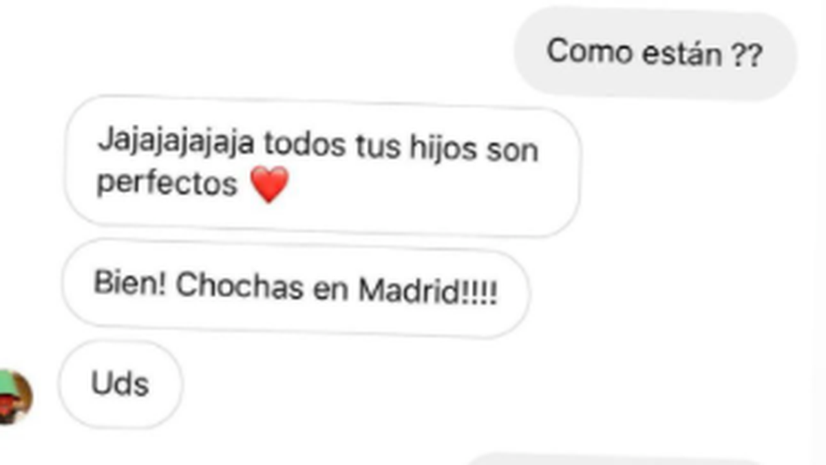 Filtran chats de Wanda Nara con la China Suárez