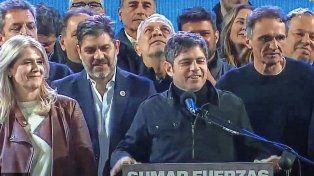 Axel Kicillof festejó el triunfo: Las urnas le dijeron a Milei que tiene que rectificar el rumbo