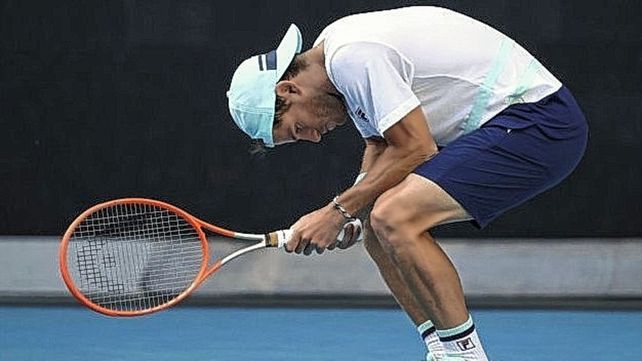Diego Schwartzman quedó sorpresivamente eliminado en la segunda ronda del Abierto de Australia.