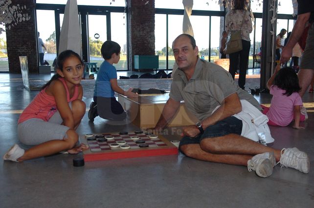 Raúl José posó junto a su hija Belén.