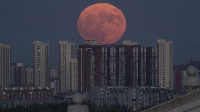 Así se ve la Superluna por el mundo