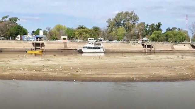 Victoria se enfrenta a una crisis hídrica sin precedentes debido a la alarmante bajante del Río Paraná.