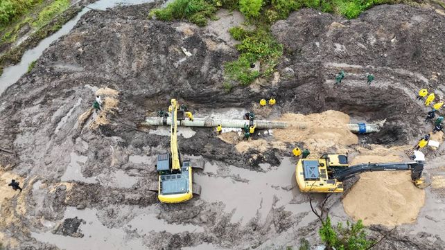 tras días sin agua potable