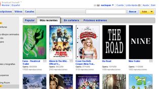 YouTube negocia con las productoras de Hollywood para alquilar pel&iacute;culas