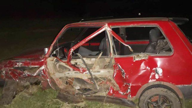 Se produjo un choque frontal en ruta 12