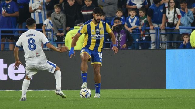 Facundo Mallo la pisa ante Vélez