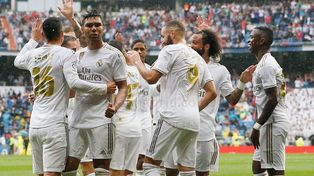 Real Madrid superó a Levante con dos tiempos dispares