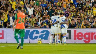 Central logró tres puntos importantes ante Banfield. Fue el segundo triunfo en el Gigante en lo que va del torneo.