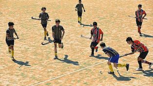 El hockey fue una de las disciplinas que se jugaron en Provincial de Rosario.