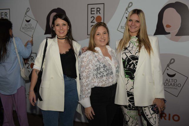 Florencia Roura , Eliana Ciuna y Lara Guindo