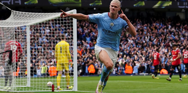 Tres de Haaland para la paliza de Manchester City.