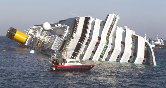 Perdi&oacute; su embarazo tras el naufragio del crucero y pide un mill&oacute;n de euros