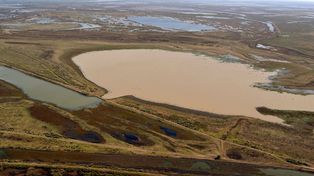 Los ambientalistas llevan diez años denunciando la construcción ilegal de terraplenes y en el avance de la agricultura en las islas.