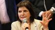 La ministra de Seguridad, Patricia Bullrich.
