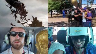 Las redes se hicieron un festín de virales con la Selección y los festejos