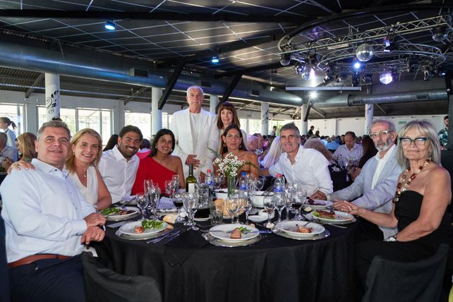 Representantes del rubro en el almuerzo