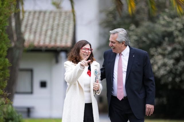 Antes de asumir, Silvina Batakis se reunió con Alberto Fernández en la Quinta de Olivos
