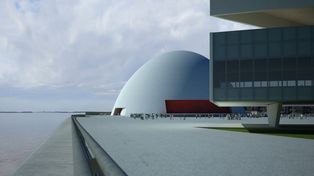 El proyectado Puerto de la Música es el único complejo diseñado por el arquitecto Niemeyer para la Argentina.