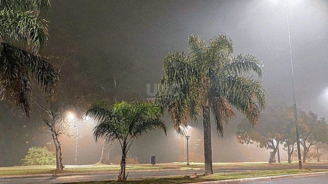 Niebla en Santa Fe.