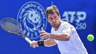 Federico Gómez ganó su primer partido en un Grand Slam.