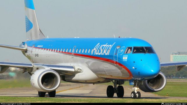 Un avión perdió una rueda cuando estaba aterrizando en Rosario