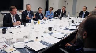 Macri descartó el default y aseguró que irá por la reelección