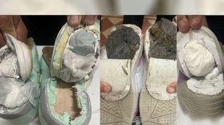 Búnker tumbero: quisieron ingresar droga escondida en las zapatillas a la cárcel de Piñero