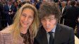 Karina Milei junto a u hermano Javier