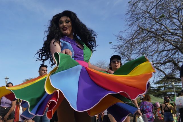 Vestidos y maquillajes por doquier. La plaza fue una verdadera celebración.&nbsp;