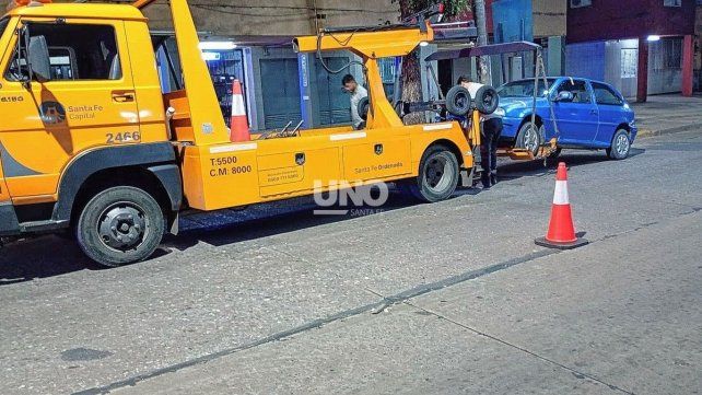 Freno al descontrol en el norte de la ciudad. Intenso operativo de control vehicular en barrio Las Flores.
