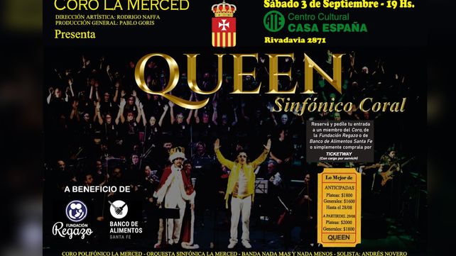 El Coro Polifónico y la Orquesta Sinfónica La Merced realizarán un espectáculo a beneficio El Coro Polifónico y la Orquesta Sinfónica La Merced realizarán un espectáculo a beneficio