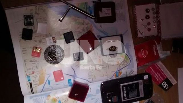 Cayeron en Villa Constitución después de robar en Buenos Aires