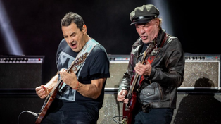 Foto de archivo. La Renga y Divididos, las dos grandes bandas del rock nacional